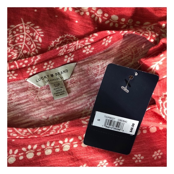 NWT LUCKY BRAND TOP - Picture 4 of 4